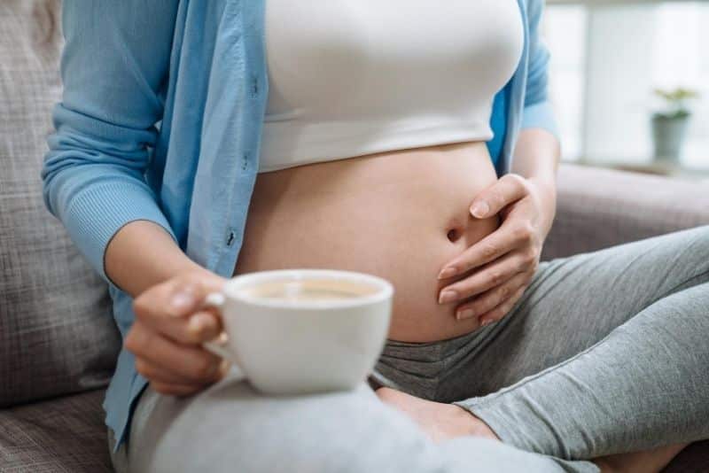 Kaffee trinken in der Schwangerschaft